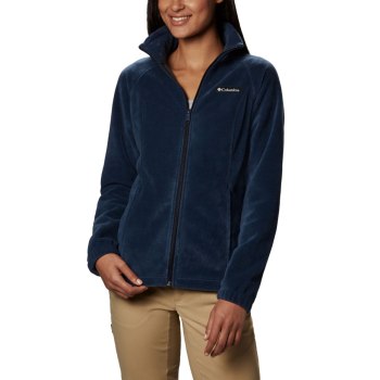 Columbia Ženske Jakne - Benton Springs Full Zip Fleece Petite Tamnoplave | XZJE-82579